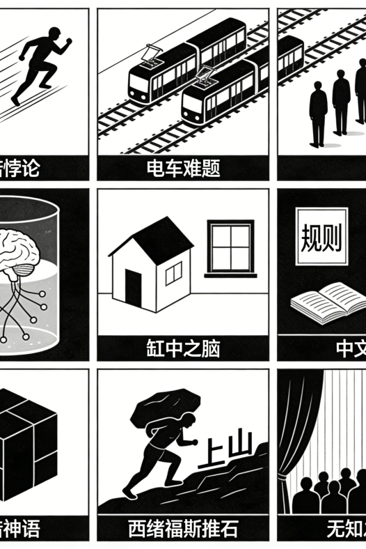 七个经典思维实验:挑战你对世界的基本认知
